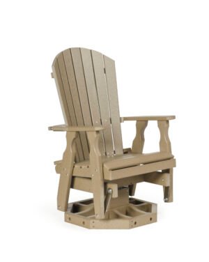 119 Fan Back Swivel Glider